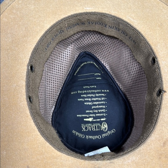 Outback Tan Fedora Hat - Picture 10 of 11